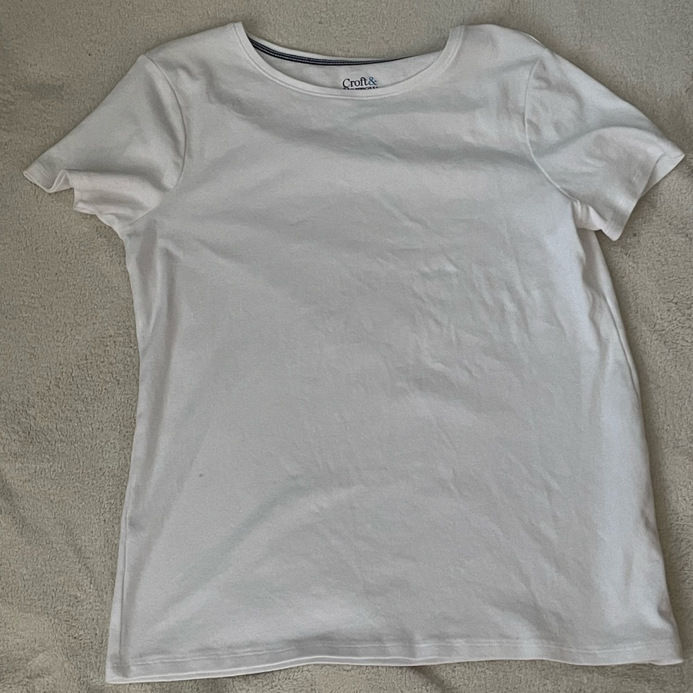 White Cotton Women’s Shirt